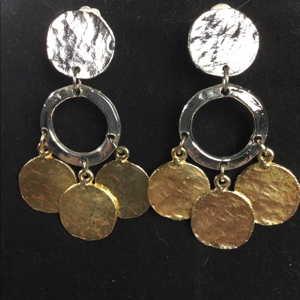 Gypsy coin dangle earrings